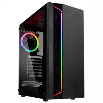 PC-kotelo Kolink Inspire K7 ARGB Midi Tower musta