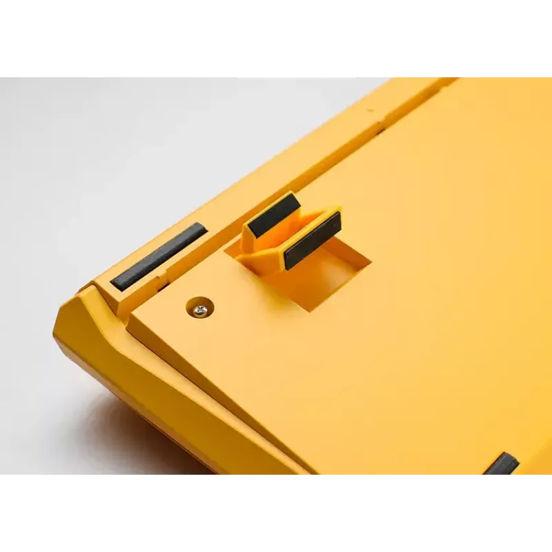 Ducky One 3 keltainen TKL -näppäimistö pelikäyttöön USB saksa mekaaninen