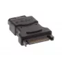 InLine SATA-virtasovitin 1 Molex 4 Pin uros / 15 Pin SATA naaras