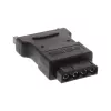 InLine SATA-virtasovitin 1 Molex 4 Pin uros / 15 Pin SATA naaras