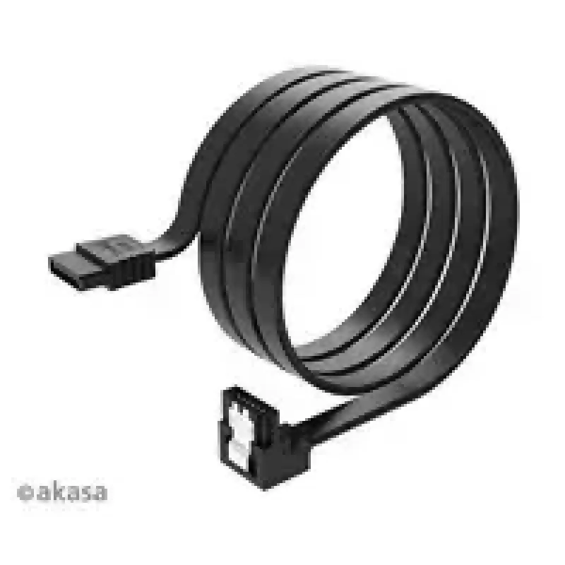 Sisäinen SATA-datakaapeli Akasa Proslim 90°-liitin, 100 cm