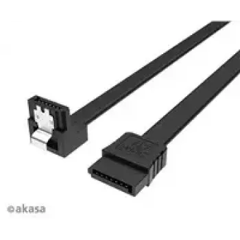 Sisäinen SATA-datakaapeli Akasa Proslim 90°-liitin, 100 cm