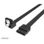 Sisäinen SATA-datakaapeli Akasa Proslim 90°-liitin, 100 cm
