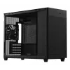 PC-kotelo ASUS Prime AP201 MicroATX Mini Tower musta — tukee microATX, max. GPU 338 mm, CPU-jäähdyttimen korkeus 170 mm, 3x 3,5 tuuman paikkaa, USB-A 2x, USB-C 1x