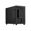 PC-kotelo ASUS Prime AP201 MicroATX Mini Tower musta — tukee microATX, max. GPU 338 mm, CPU-jäähdyttimen korkeus 170 mm, 3x 3,5 tuuman paikkaa, USB-A 2x, USB-C 1x