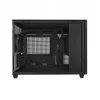 PC-kotelo ASUS Prime AP201 MicroATX Mini Tower musta — tukee microATX, max. GPU 338 mm, CPU-jäähdyttimen korkeus 170 mm, 3x 3,5 tuuman paikkaa, USB-A 2x, USB-C 1x