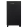 PC-kotelo ASUS Prime AP201 MicroATX Mini Tower musta — tukee microATX, max. GPU 338 mm, CPU-jäähdyttimen korkeus 170 mm, 3x 3,5 tuuman paikkaa, USB-A 2x, USB-C 1x