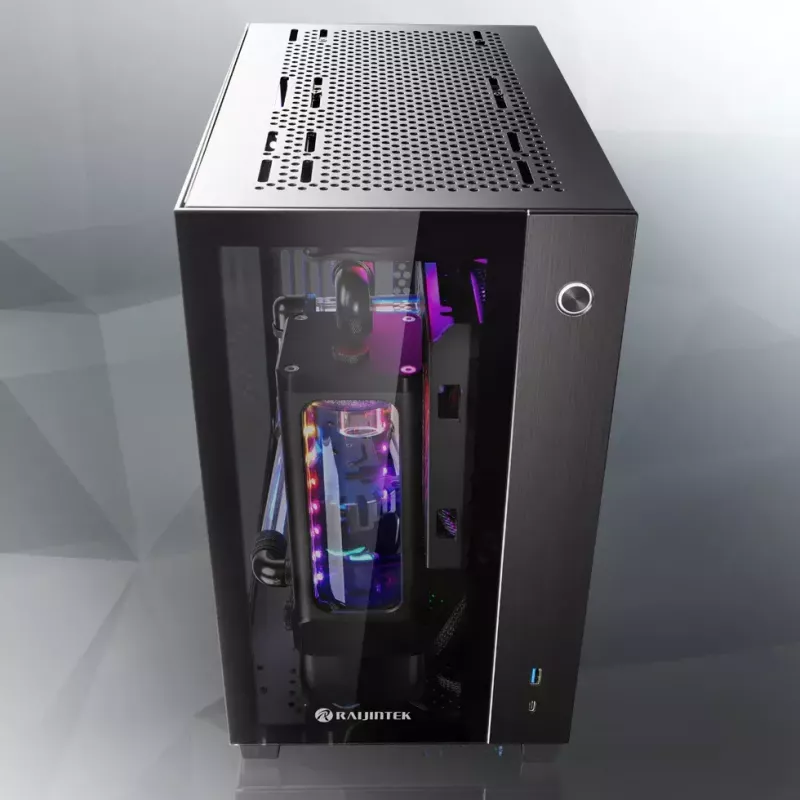 PC-kotelo RAIJINTEK PAEAN Mini Mini Tower musta