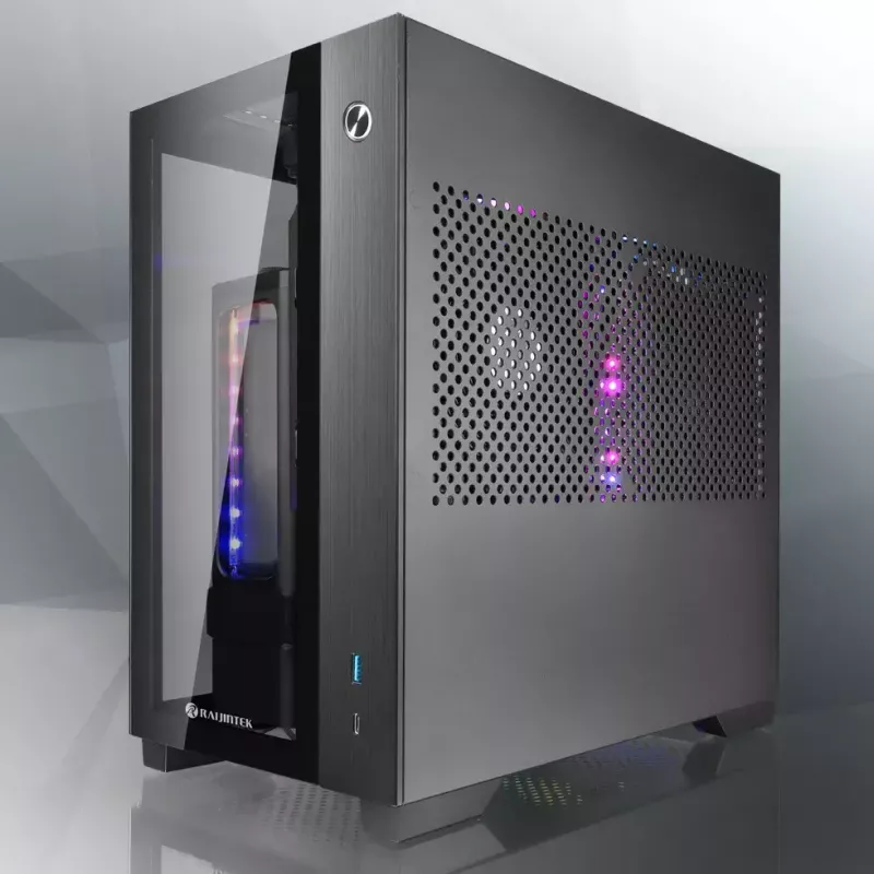 PC-kotelo RAIJINTEK PAEAN Mini Mini Tower musta