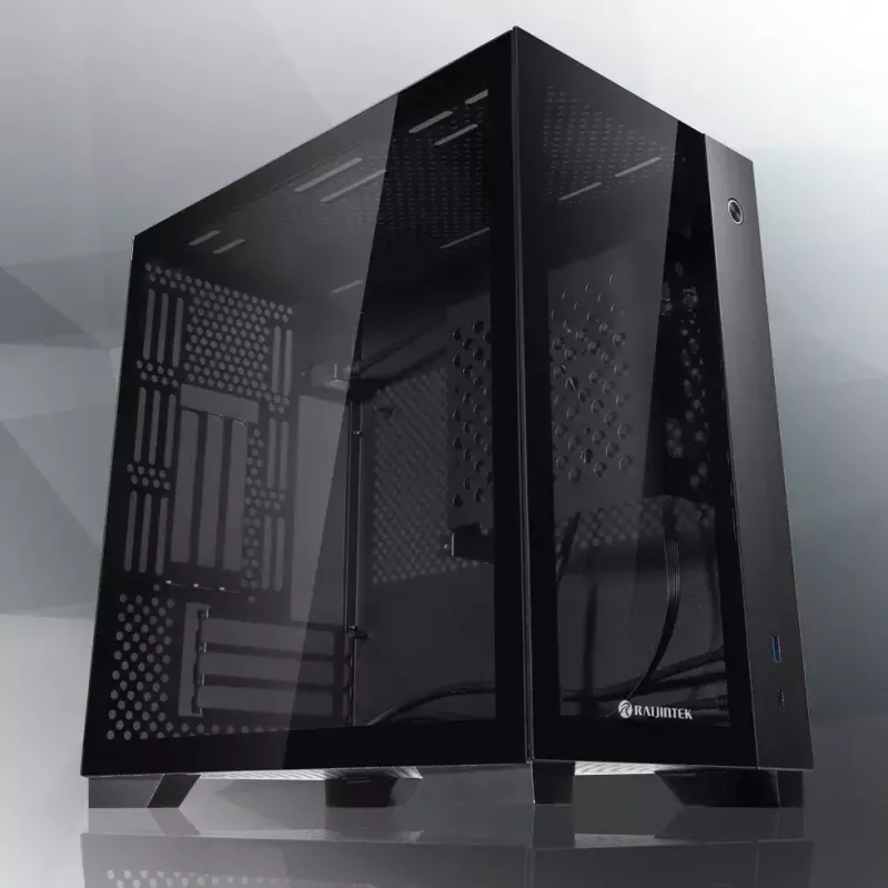 PC-kotelo RAIJINTEK PAEAN Mini Mini Tower musta