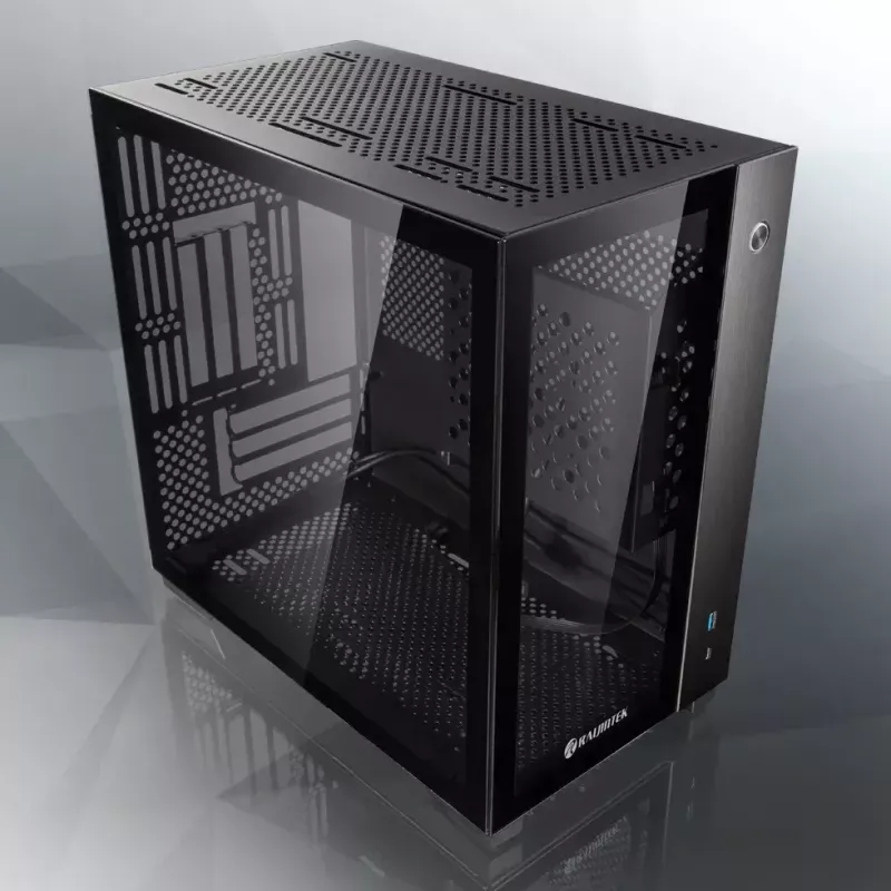 PC-kotelo RAIJINTEK PAEAN Mini Mini Tower musta