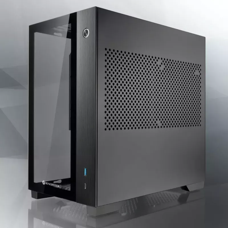 PC-kotelo RAIJINTEK PAEAN Mini Mini Tower musta