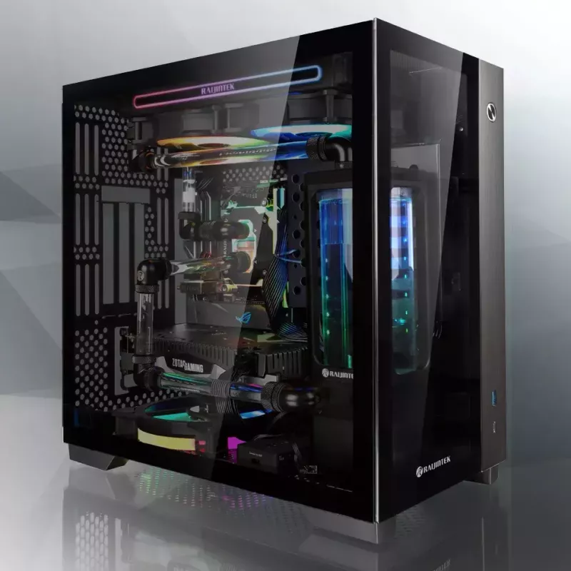 PC-kotelo RAIJINTEK PAEAN Mini Mini Tower musta