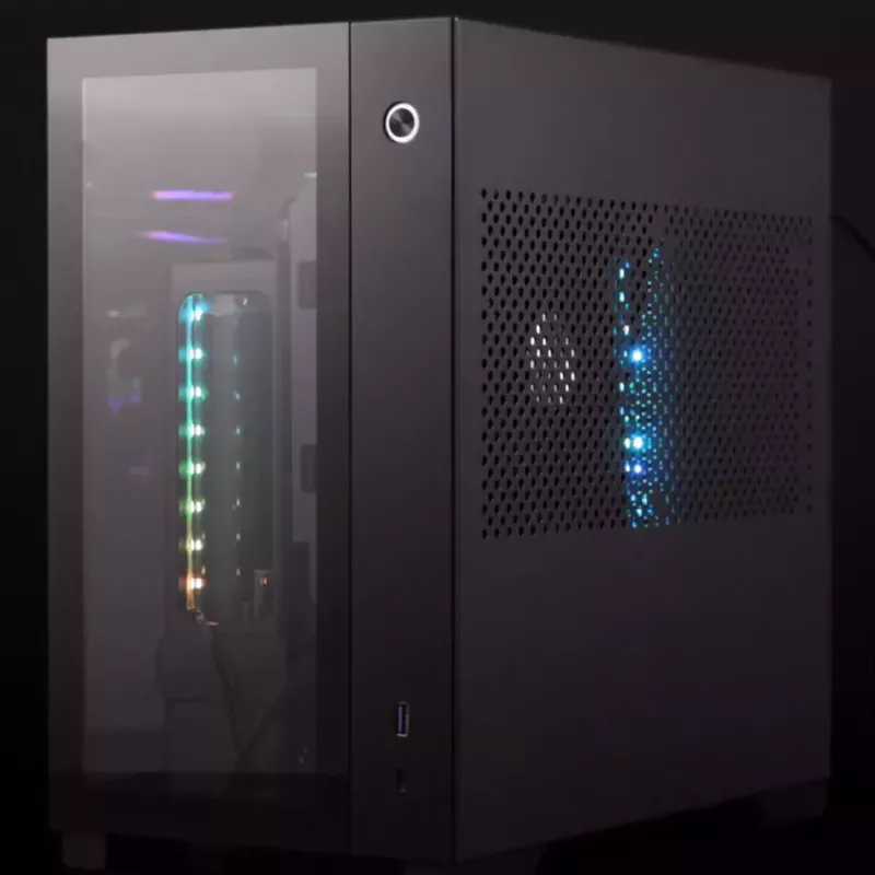 PC-kotelo RAIJINTEK PAEAN Mini Mini Tower musta