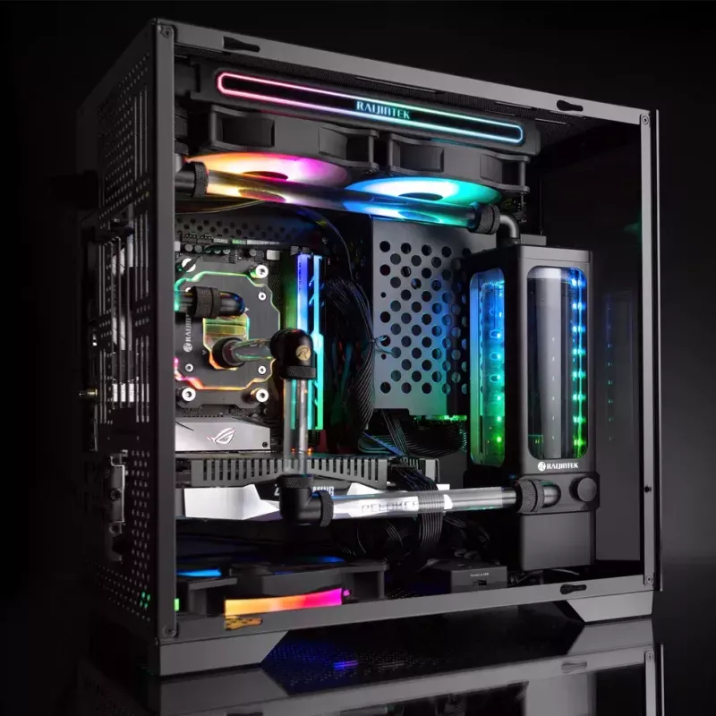 PC-kotelo RAIJINTEK PAEAN Mini Mini Tower musta