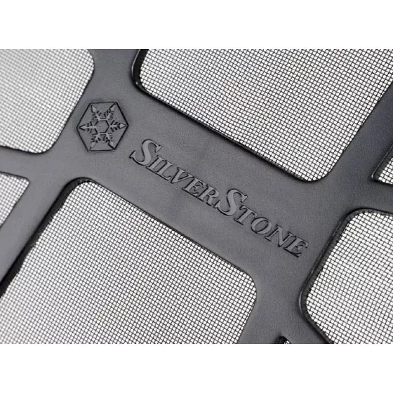 Tuuletin SILVERSTONE FF142 — 320×155×5 mm, musta, malli SSTFF142B