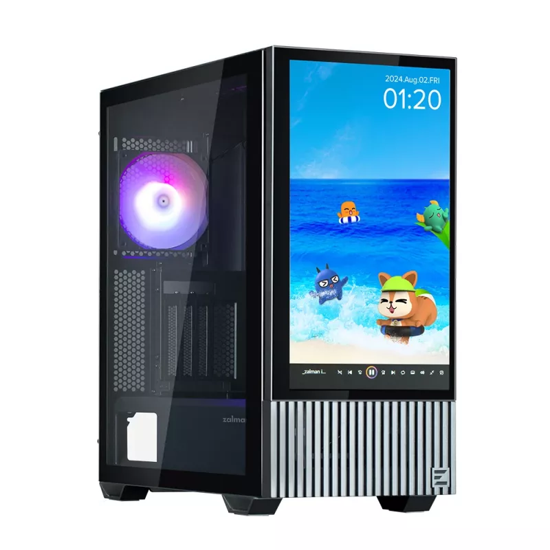 PC-kotelo Zalman Z10 DS Midi Tower musta