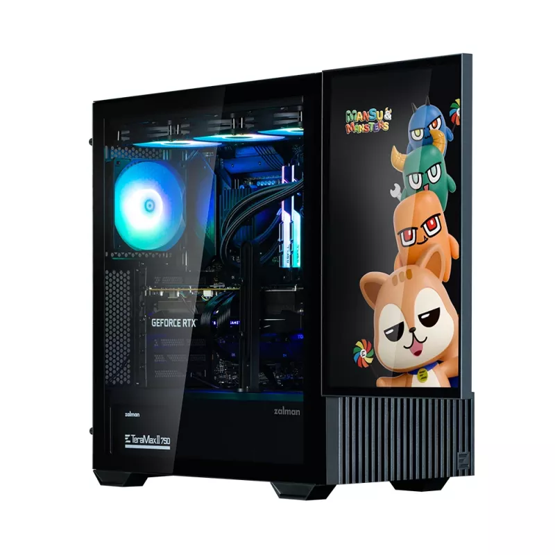 PC-kotelo Zalman Z10 DS Midi Tower musta