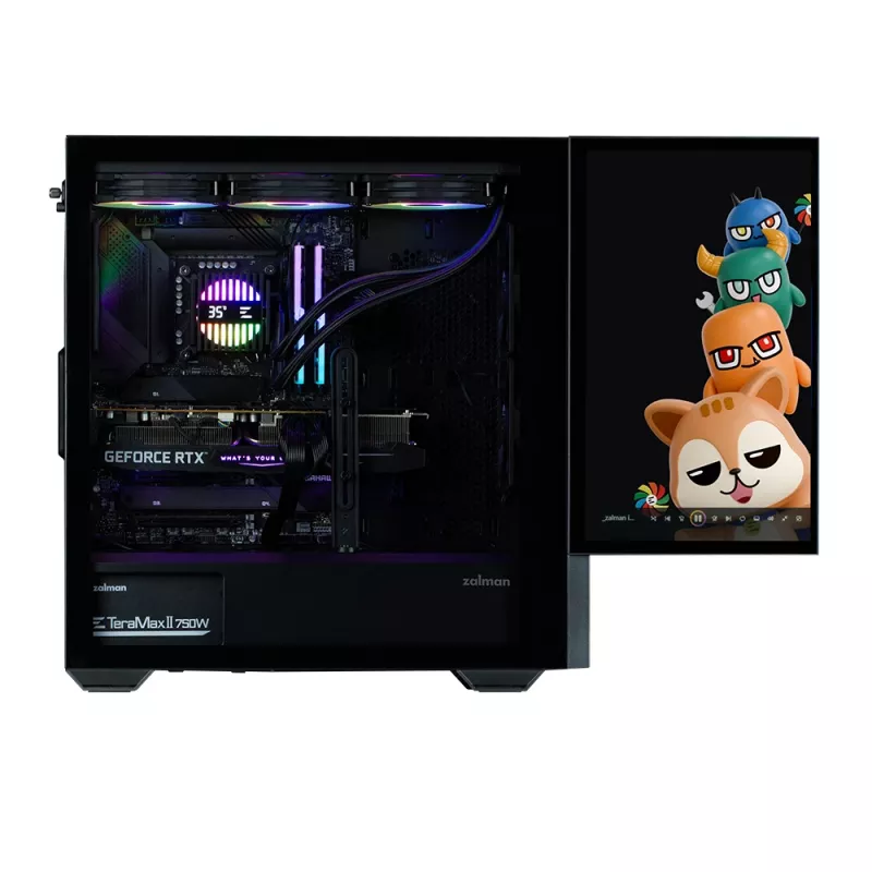 PC-kotelo Zalman Z10 DS Midi Tower musta