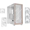 PC-kotelo Antec FLUX PRO White EUV Full Tower, valkoinen