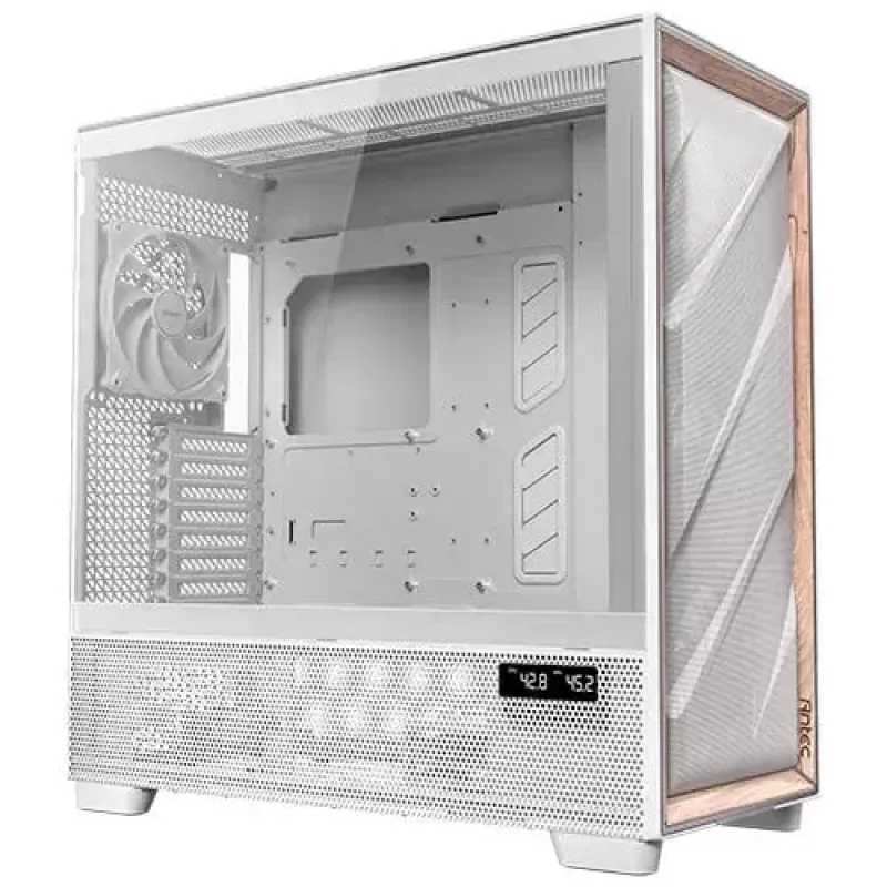 PC-kotelo Antec FLUX PRO White EUV Full Tower, valkoinen