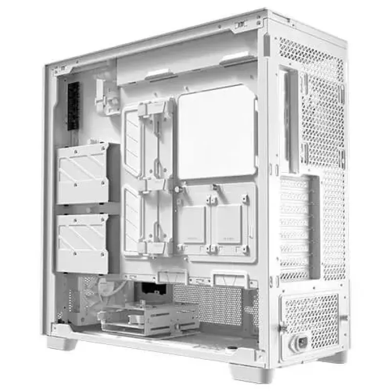 PC-kotelo Antec FLUX PRO White EUV Full Tower, valkoinen