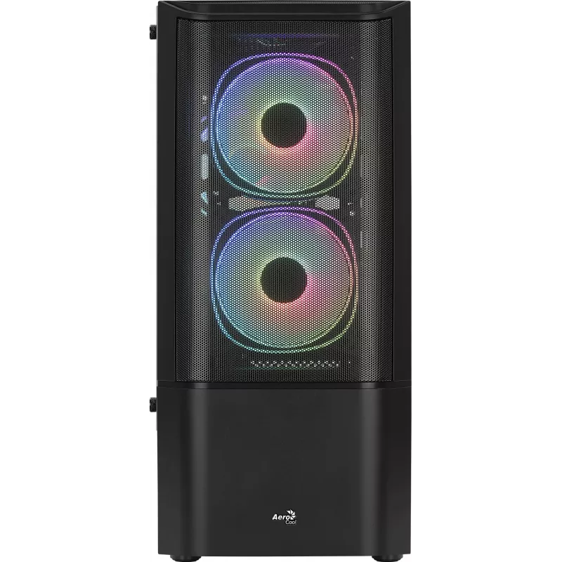 PC-kotelo Aerocool Quantum Mesh Midi Tower musta