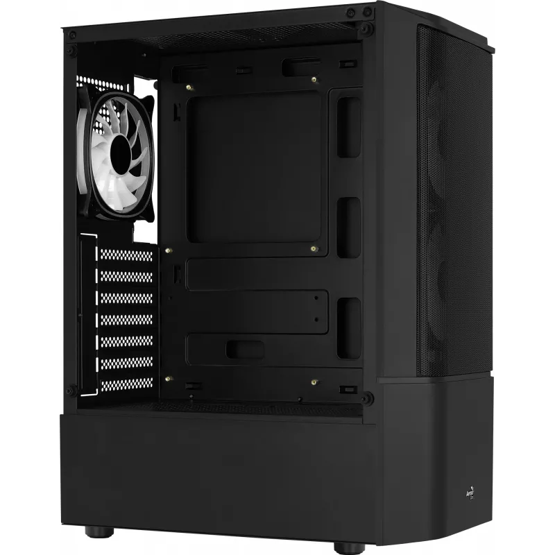 PC-kotelo Aerocool Quantum Mesh Midi Tower musta