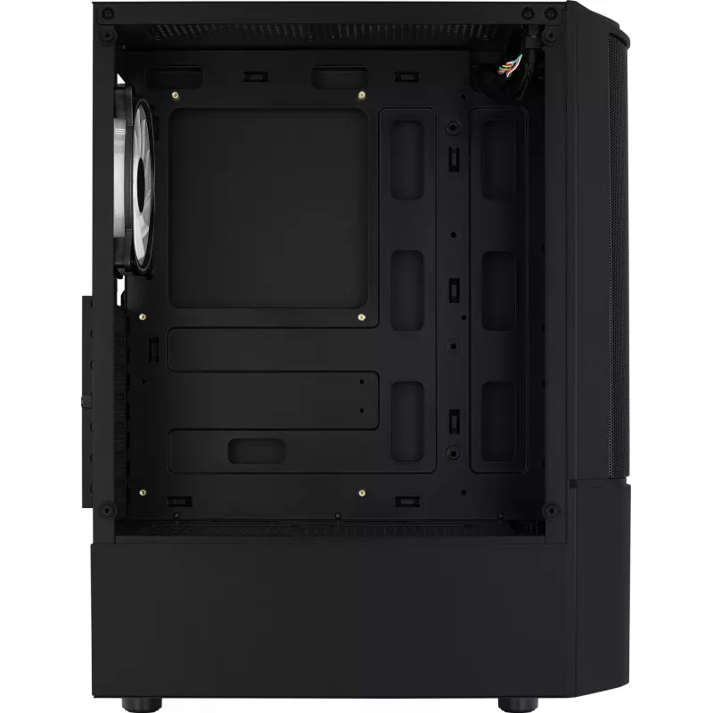 PC-kotelo Aerocool Quantum Mesh Midi Tower musta