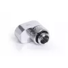 Alphacool Eiszapfen 17602 G1/4 sivuttaissiirtävä jatkoliitin, 16 mm, kääntyvä, ulkokierre sisäkierteeseen, kromi