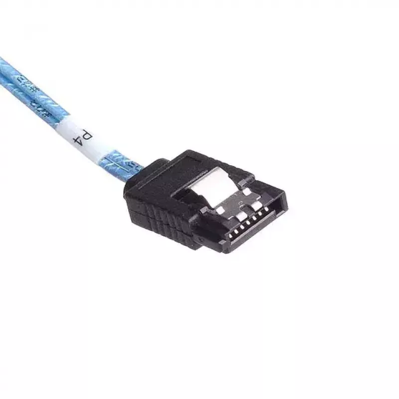 SilverStone SST-CPS05 Mini-SAS HD (SFF-8643) - SATA 7-pin -kaapeli sideband-signaaleilla, 4-kaistainen, SAS 12 Gbit/s, 0,5 m, musta