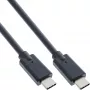 USB 3.2 Gen.2x2 -kaapeli InLine 35702A 2 m USB-C uros/uros musta