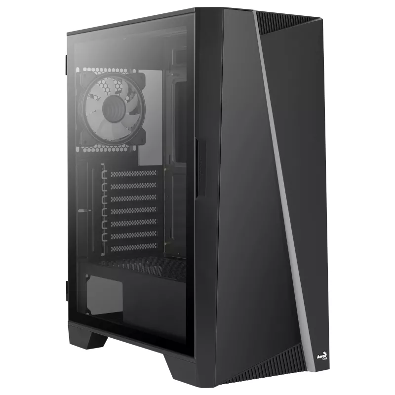 Aerocool MIRAGEBK -tietokonekotelo ARGB-tuuletin 12 cm