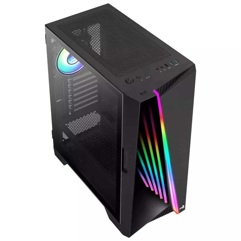 Aerocool MIRAGEBK -tietokonekotelo ARGB-tuuletin 12 cm