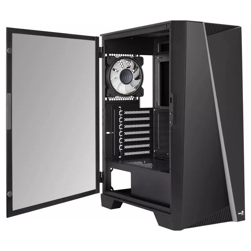 Aerocool MIRAGEBK -tietokonekotelo ARGB-tuuletin 12 cm