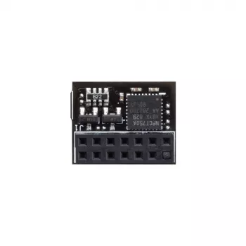 TPM-moduuli ASUS TPM-SPI 2.0, isäntäliitäntä SPI, leveys 16 mm, syvyys 13 mm