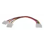 InLine sisäinen virtahaarakaapeli 1x 5,25 tuuman Molex / 2x 5,25 tuuman Molex 0,20 m