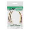 InLine sisäinen virtahaarakaapeli 1x 5,25 tuuman Molex / 2x 5,25 tuuman Molex 0,20 m