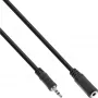 InLine audiokaapeli 3,5 mm stereo plugi / liitin 1,5 m