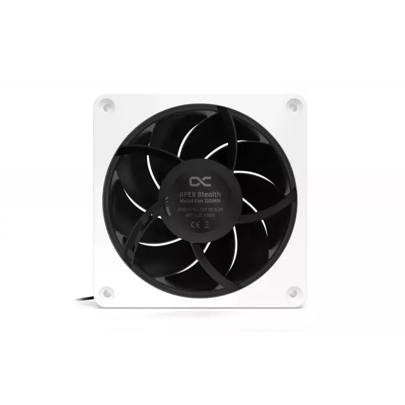 Tuuletin Alphacool Apex Stealth Metall 12 cm White 400-2000 RPM 20-29.9 dB