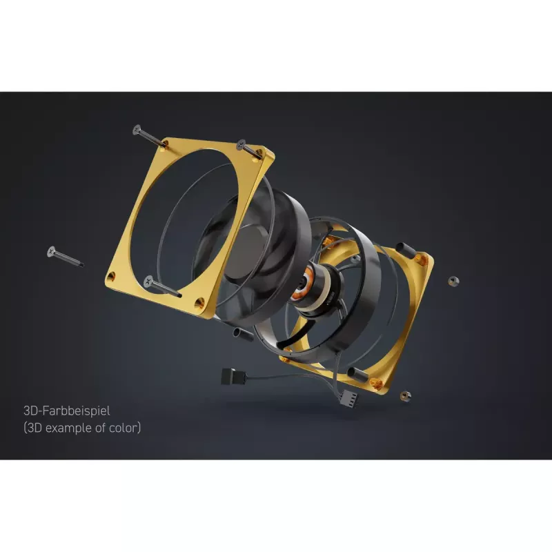 Tuuletin Alphacool Apex Stealth Metall 12 cm White 400-2000 RPM 20-29.9 dB