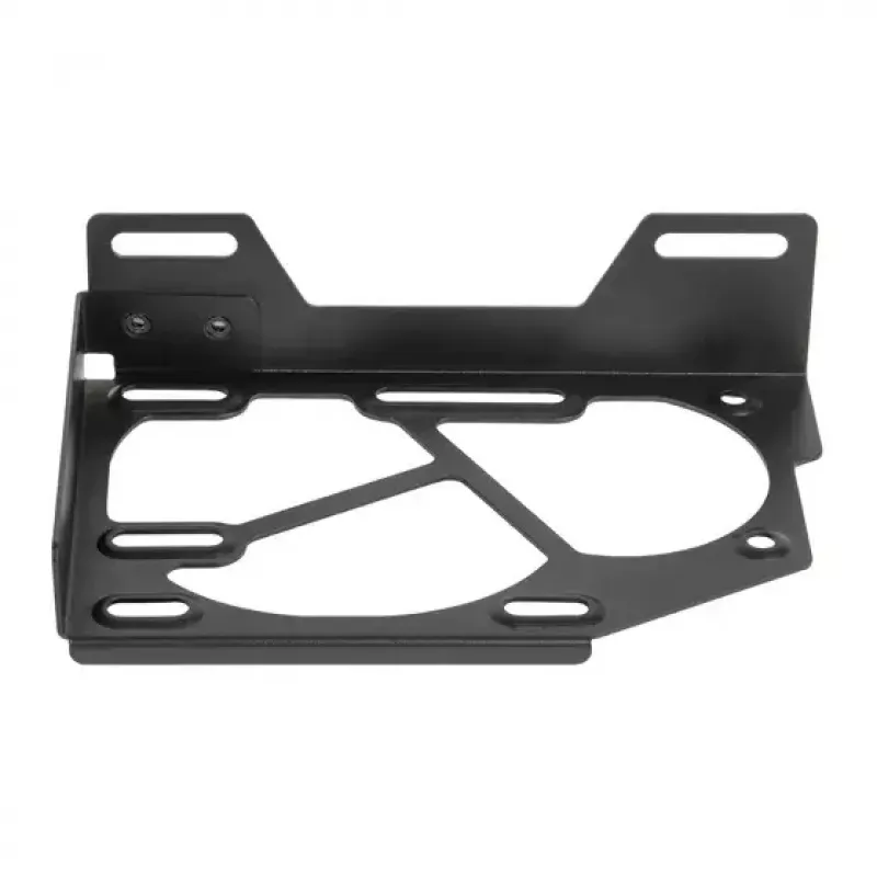 Asennussarja Silverstone FDP01 teräs musta 92x142x35mm
