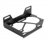 Asennussarja Silverstone FDP01 teräs musta 92x142x35mm