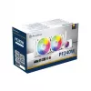 All-in-One-nestekühler Silverstone SST-PF240W-ARGB-V2 12 cm valkoinen