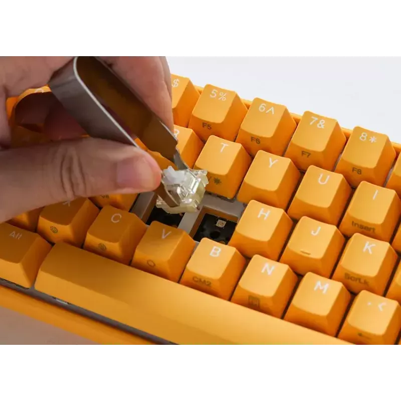 Ducky One 3 Mini keltainen pelinäppäimistö USB QWERTY US English