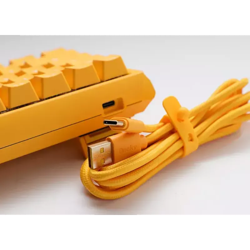 Ducky One 3 Mini keltainen pelinäppäimistö USB QWERTY US English