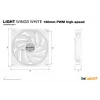 be quiet Light Wings White | 120mm PWM-High-Speed Triple-Pack tietokonekotelon tuuletin 12 cm 3 kpl