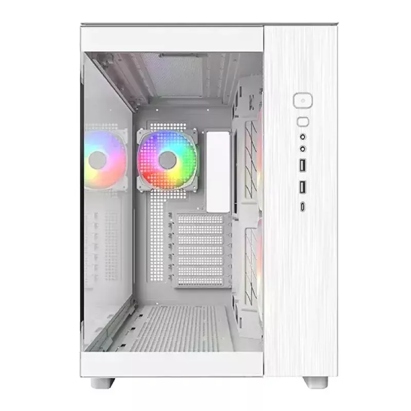 PC-kotelo Montech KING 65 PRO Tower valkoinen