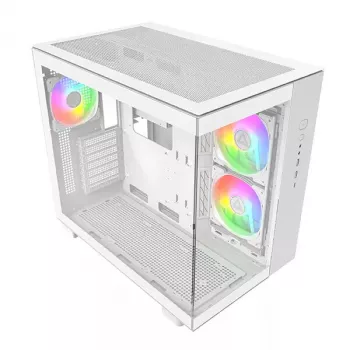 PC-kotelo Montech KING 65 PRO Tower valkoinen
