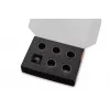 Puristusrengas EK Water Blocks alumiini musta 6 kpl